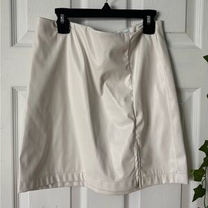 Francesca's Vicky Vegan Leather Skirt - Originally Retailed at 56.00